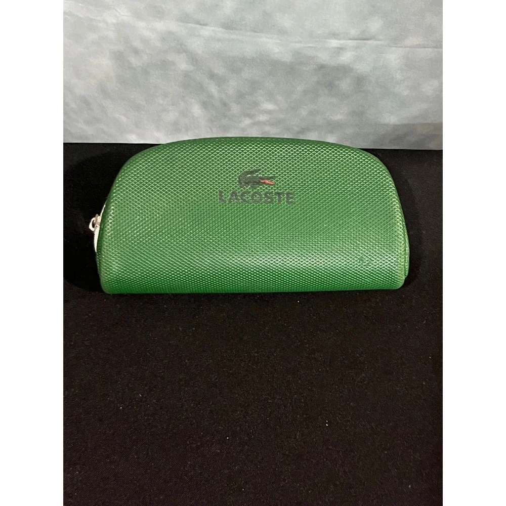 Lacoste L683S 220 Rectangle Sunglasses Green Black Two-Tone with‎ Case